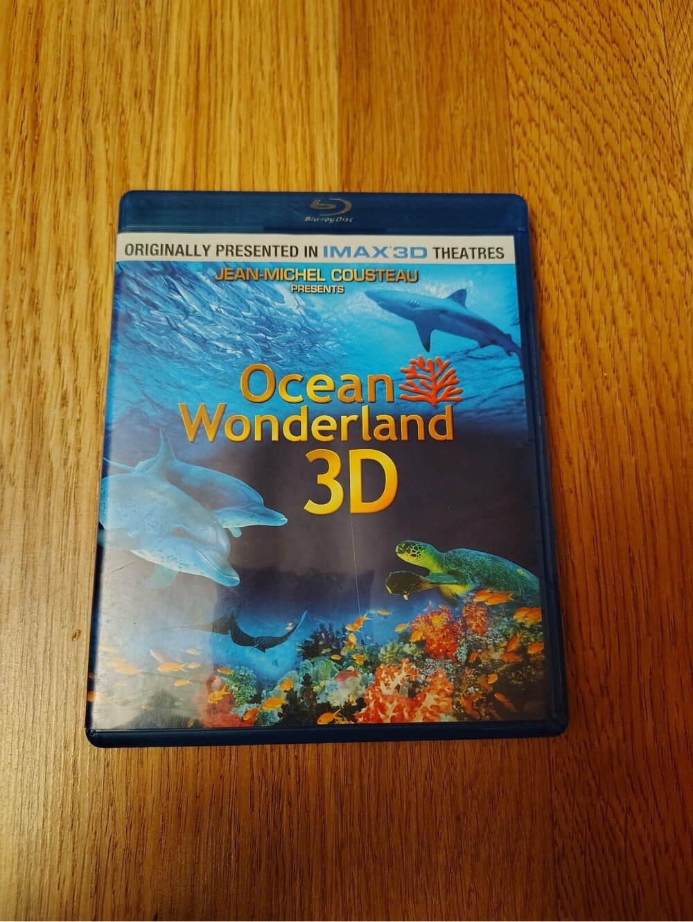 Ocean 3-D Wonderland Blu-Ray Dvd